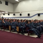 Pt Loma sailors during program