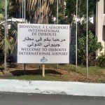 Djibouti 7 airport sign