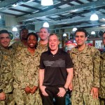 Djibouti after show B with sailors