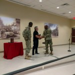 Ft Benning- plaque ceremony